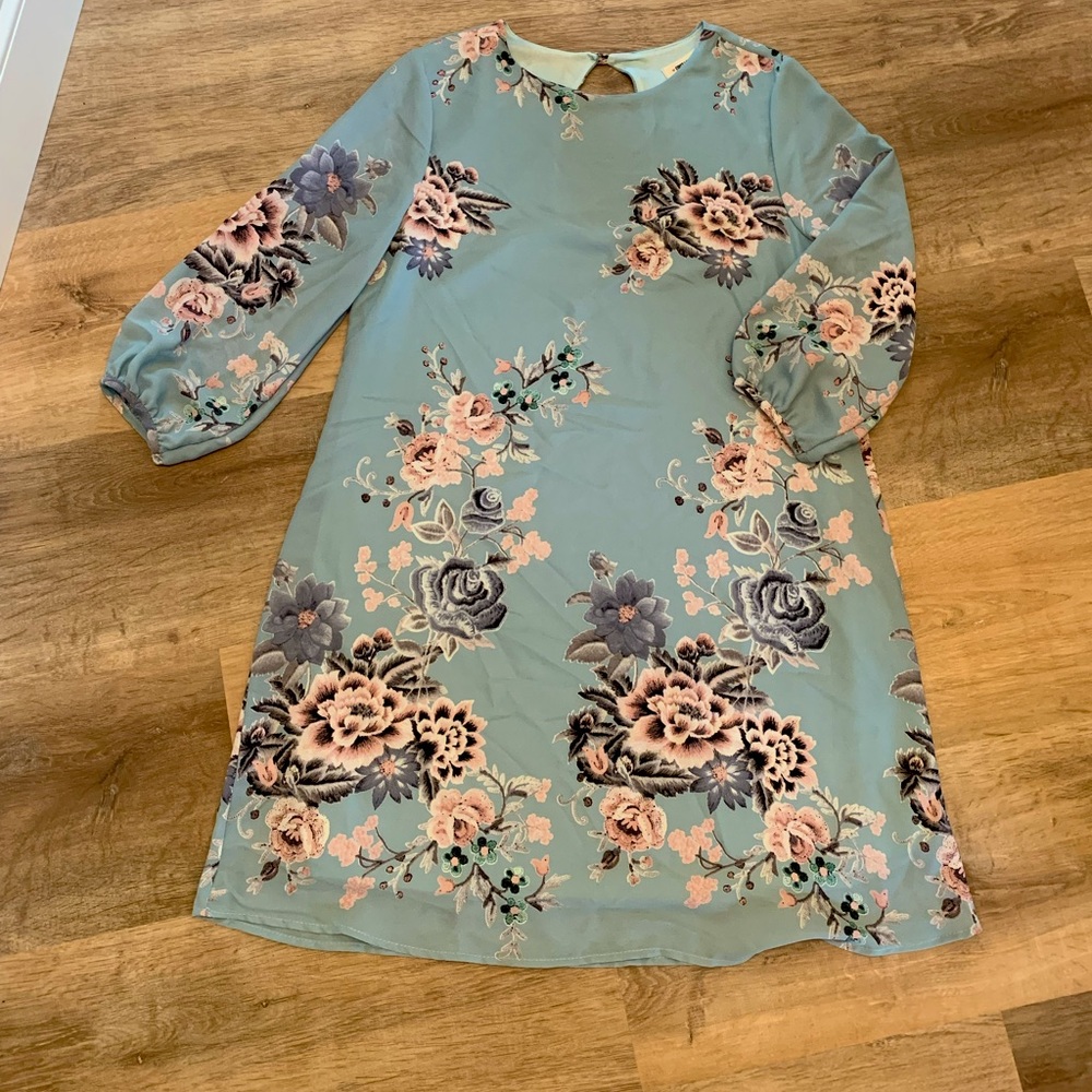 First Love size Medium boutique mini dress